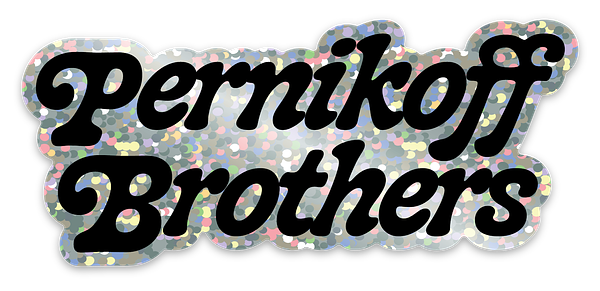 Glitter Logo Sticker